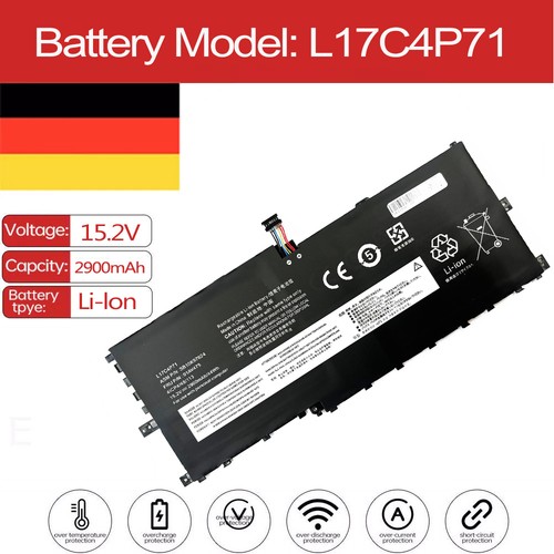 L17c4p71 batteria per lenovo - l17c4p71,