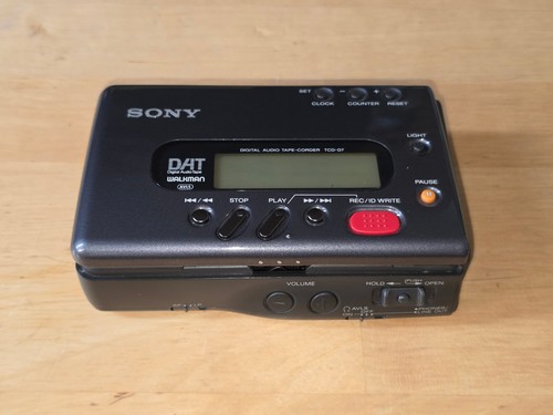 Walkman sony tcd dat - walkman, tcd-d7